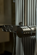 Стойка для душа STICK Nikel Brush c ручкой TOUCH