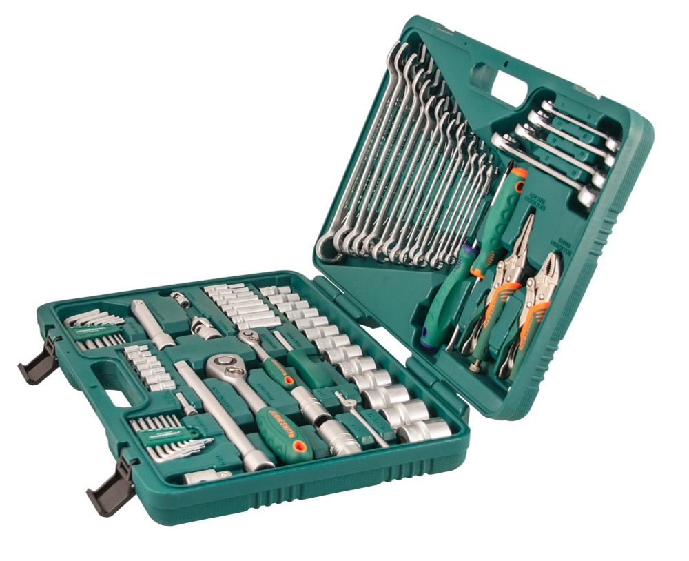 S04H52478S Набор инструмента универсальный 1/4", 1/2"DR, 78 предметов