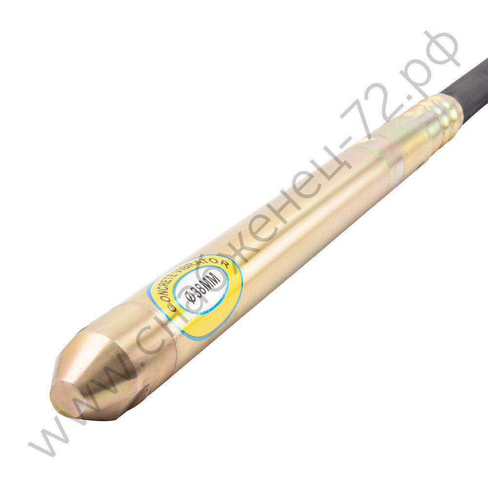 Гибкий вал глубинного вибратора с булавой 38 мм, 4 м (Китай)