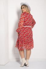 Платье Солнечный свет (красное) П12691-13 LT Collection