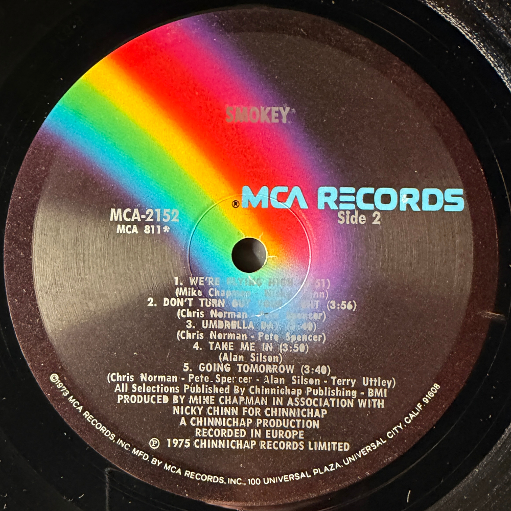 Smokey ‎– Smokey (США 1975г.)