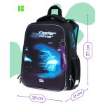 Ранец Berlingo Expert Drive 37*28*16см, 2 отд., с анатомической спинкой