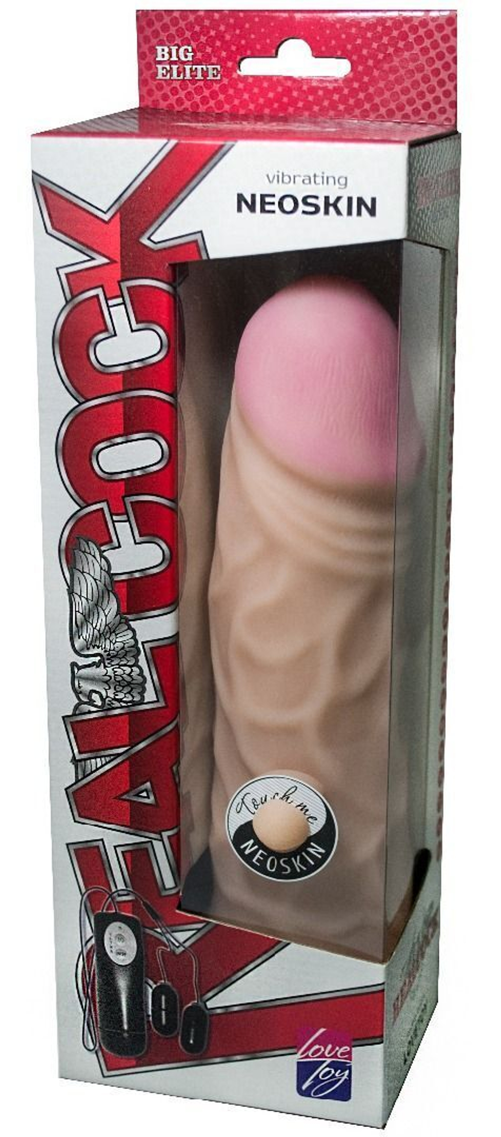 Вибромассажёр-реалистик на присоске - 28 см. (Цвет: телесный)