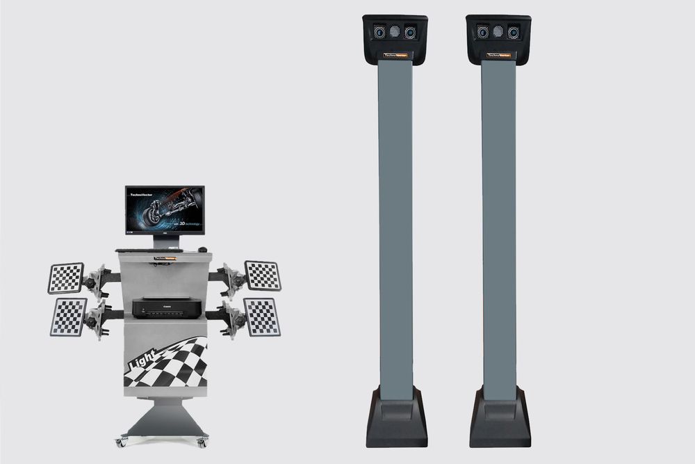 ТехноВектор (7204 HAS) стенд сход-развал 3D