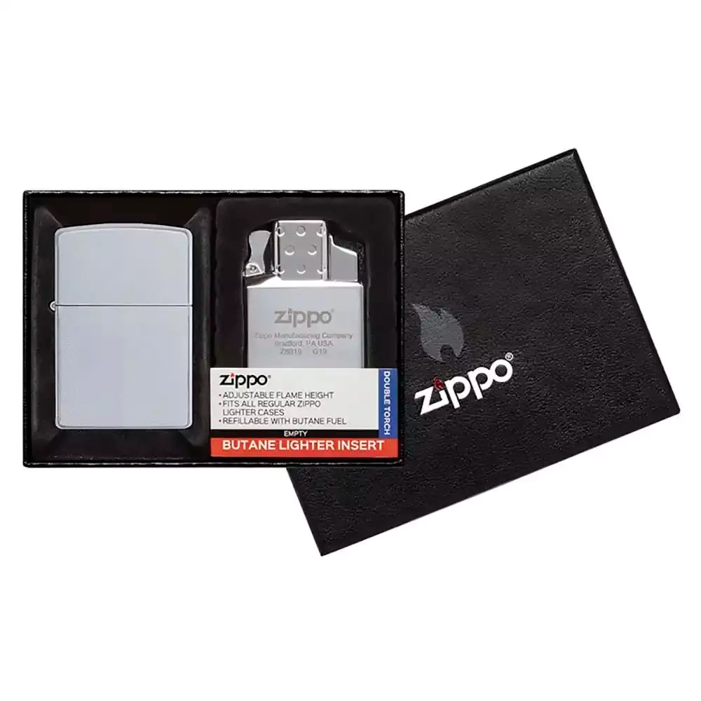 Зажигалка Zippo 205 Autogen, Satin Chrome