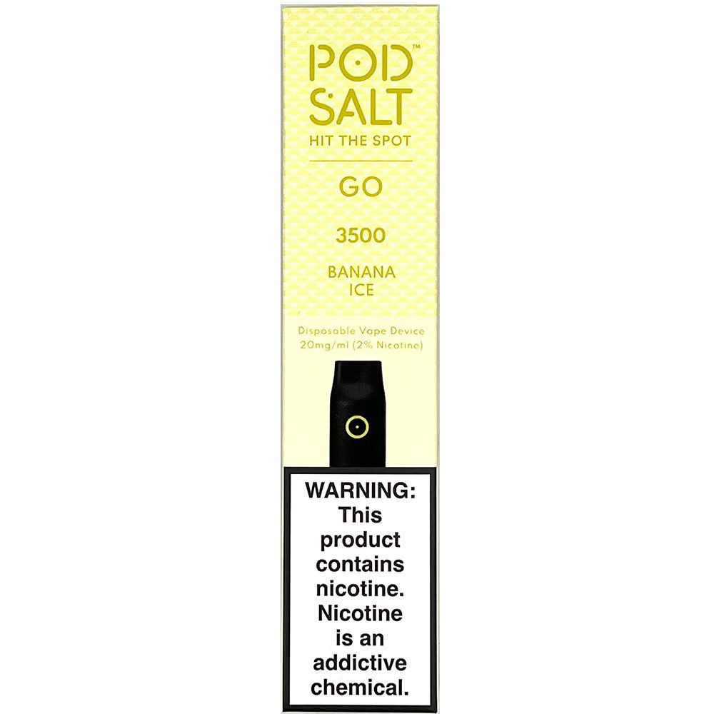 Pod Salt GO 3500 - Banana Ice (2% nic)