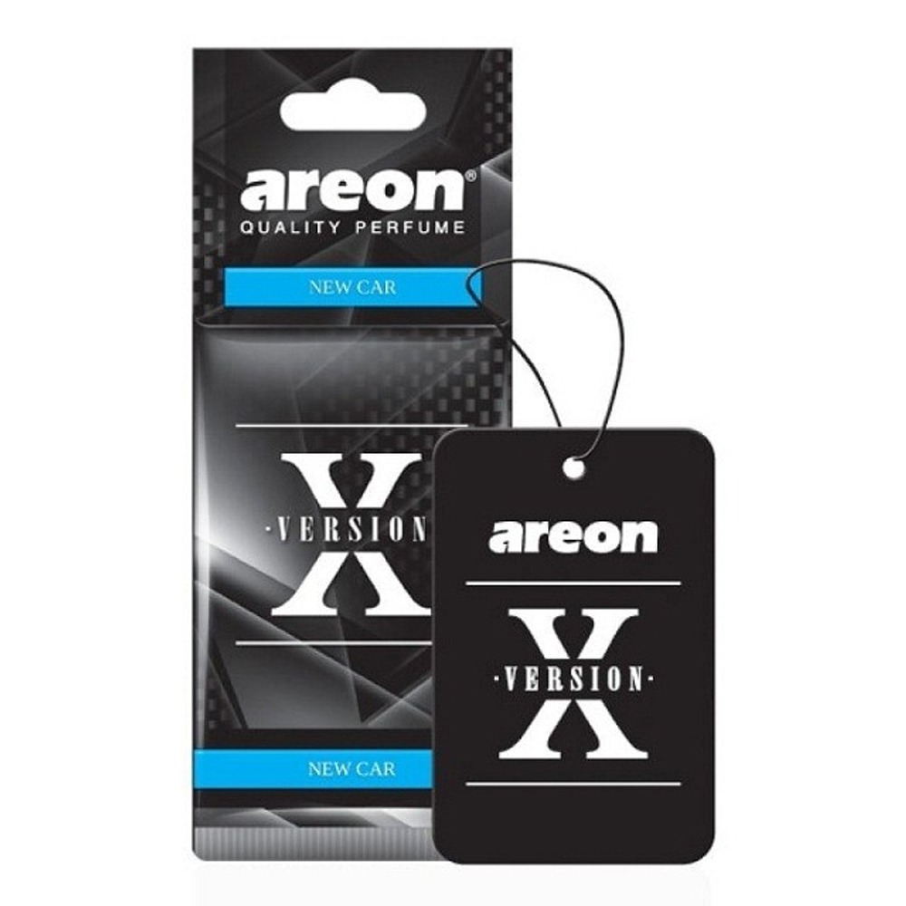 (AREON) Ароматизатор Ёлочка "X-VER", с ароматом New Car
