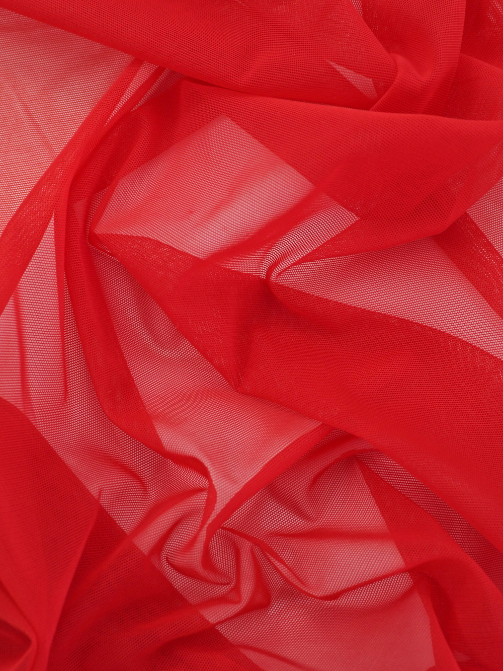Сетка эластичная красная метражом