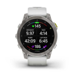Умные часы Garmin Epix (Gen 2) Sapphire - White Titanium