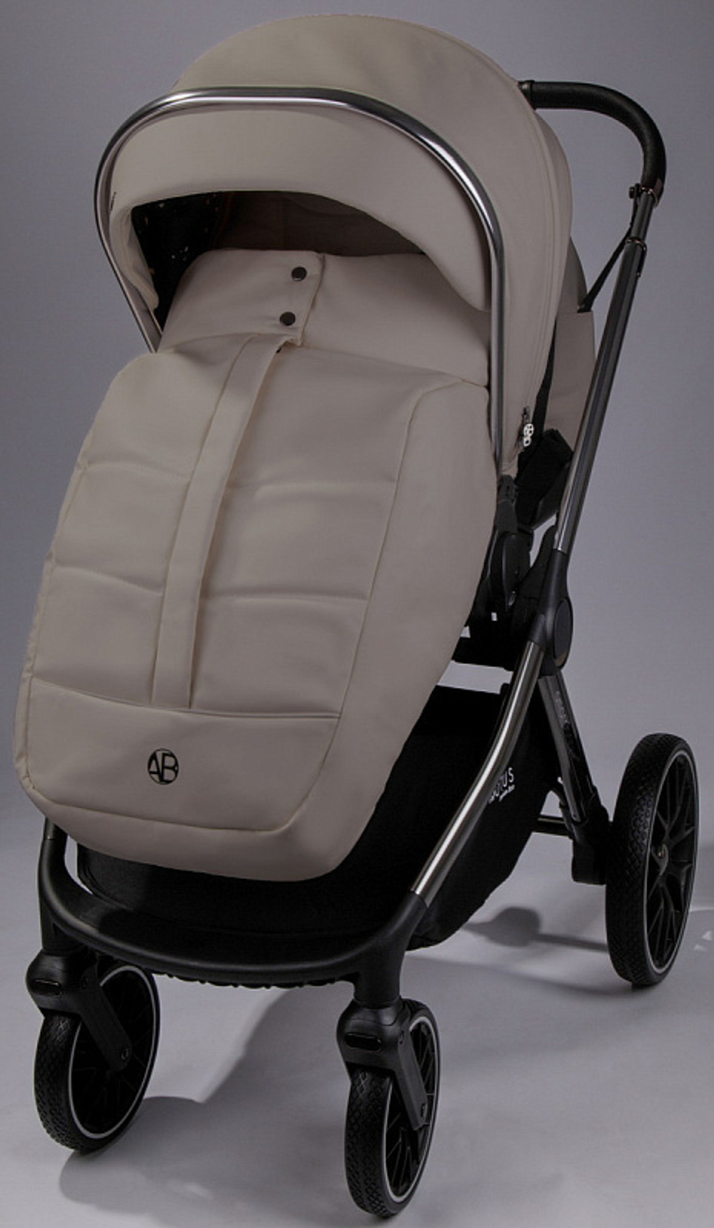 Детская коляска AmaroBaby Motus Premium Ecco 2 в 1 мокко