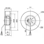Мотор-колесо CF280B-2E-AC0