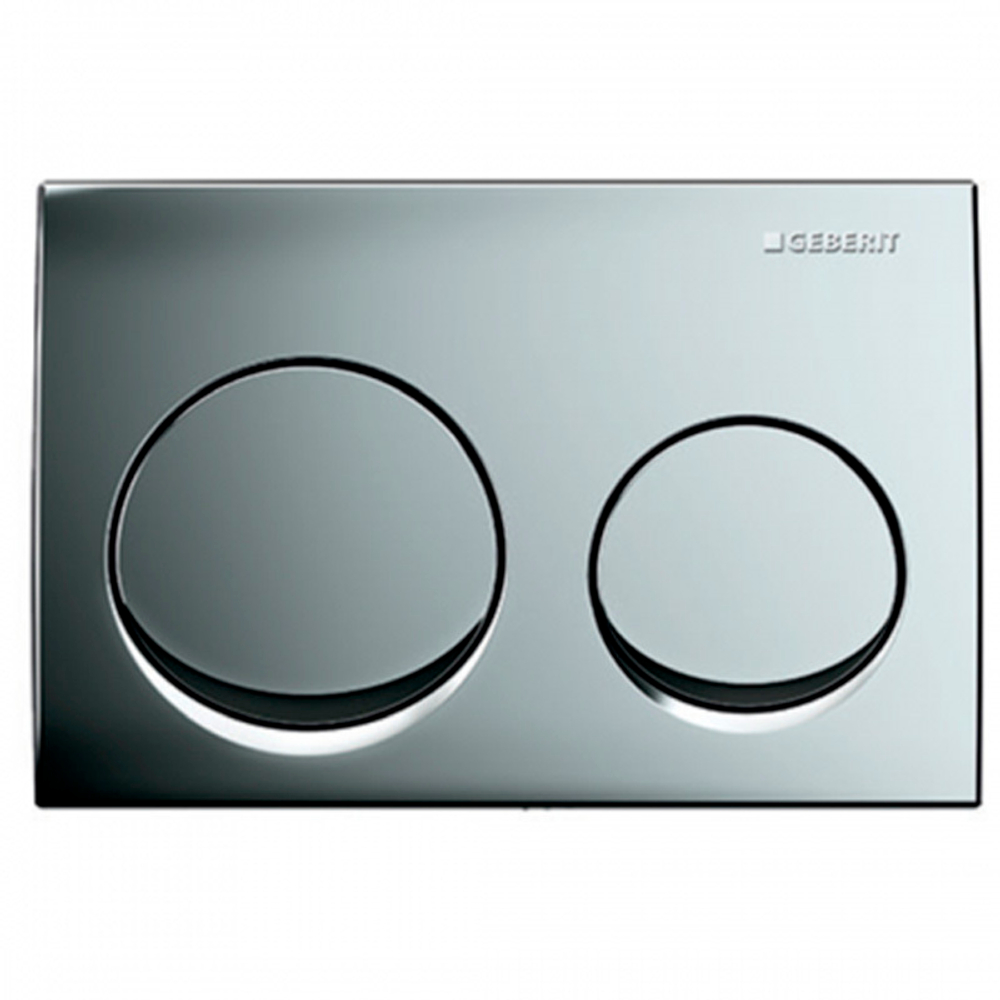 Комплект подвесной унитаз Geberit Alpha iCon 500.175.21.I с микролифтом + система инсталляции с кнопкой смыва хром глянцевый