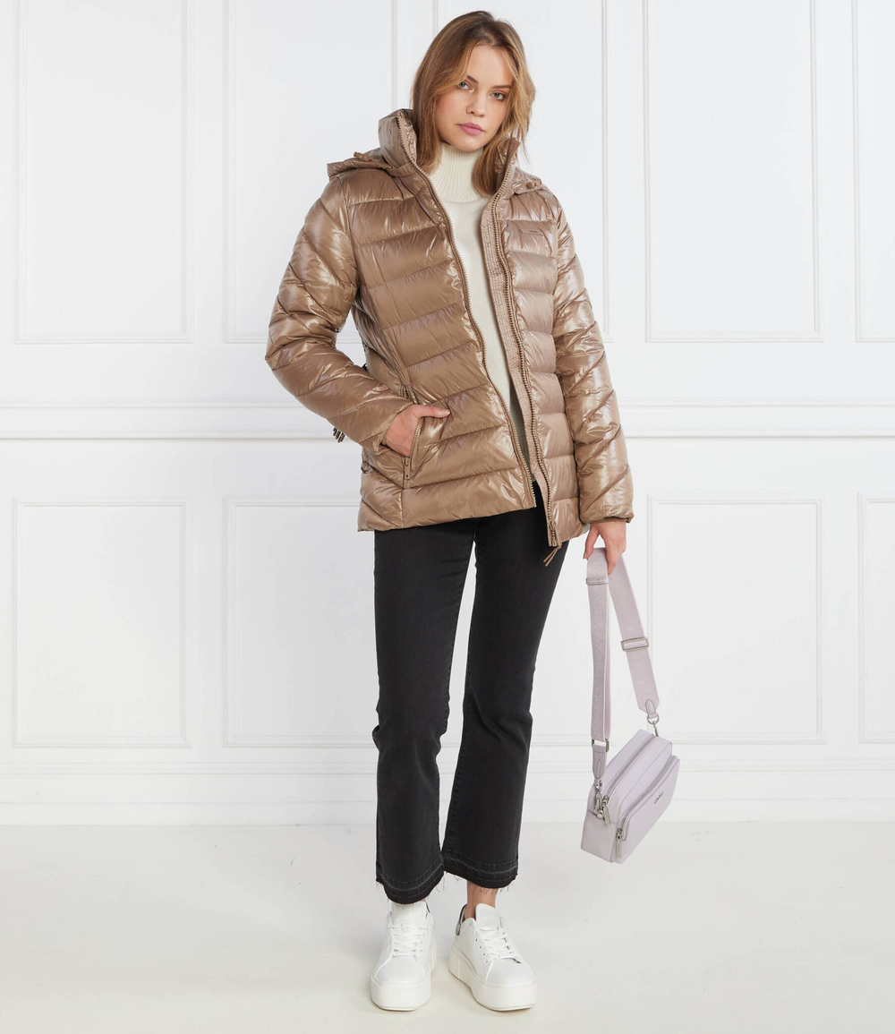 Куртка ESS BELTED PADDED LW Calvin Klein - коричневый(K20K206090)