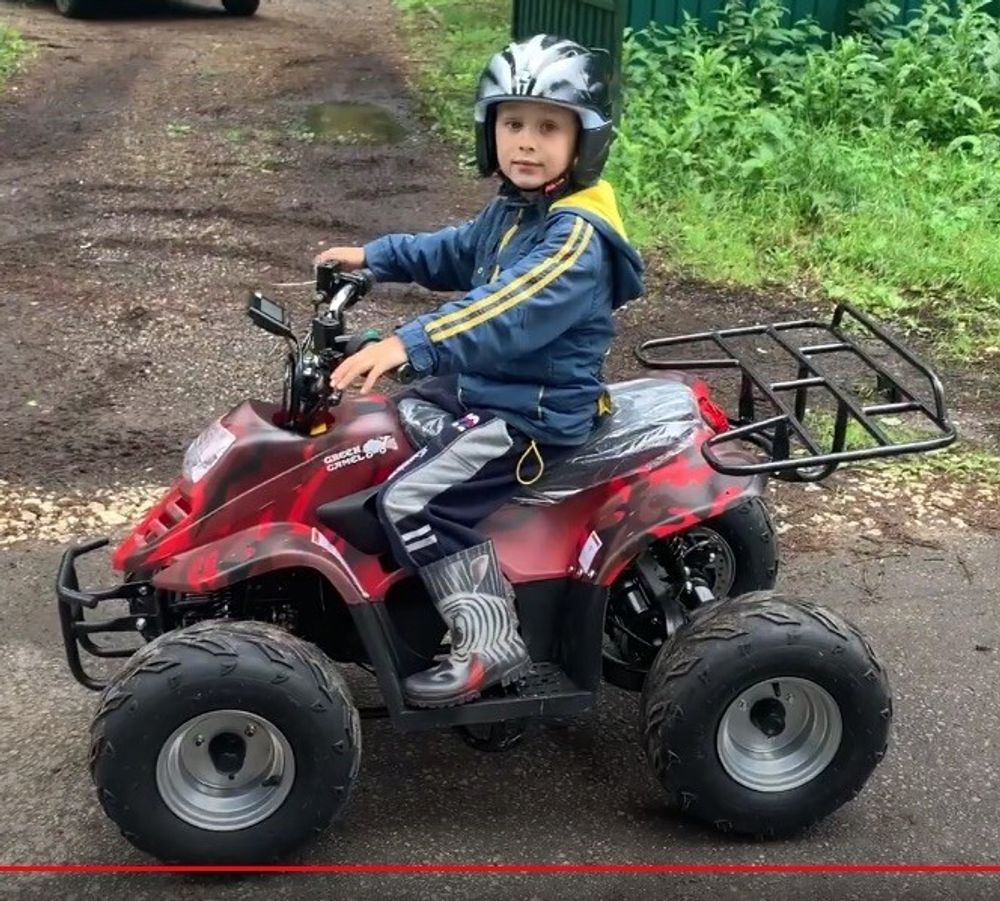 Квадроцикл GreenCamel Гоби K70 (36V 800W R7 Дифференциал) быстросъем