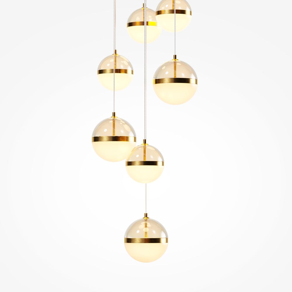 Люстра подвесная светодиодная Maytoni   MOD295PL-L120BBS3K