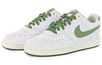 Nike Court Vision 1 leather casual and flexible adaptation to non-slip wear-resistant low-top sneakers for men and women with the same style of white and green