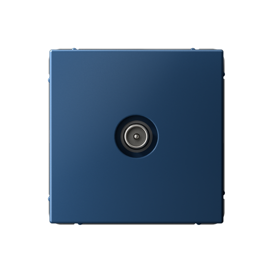 Розетка телевизионная проходная TV ArtGallery 4дБ механизм аквамарин SE GAL001192