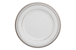 Тарелка закусочная 21см Noritake Рочестер с платиновым кантом
