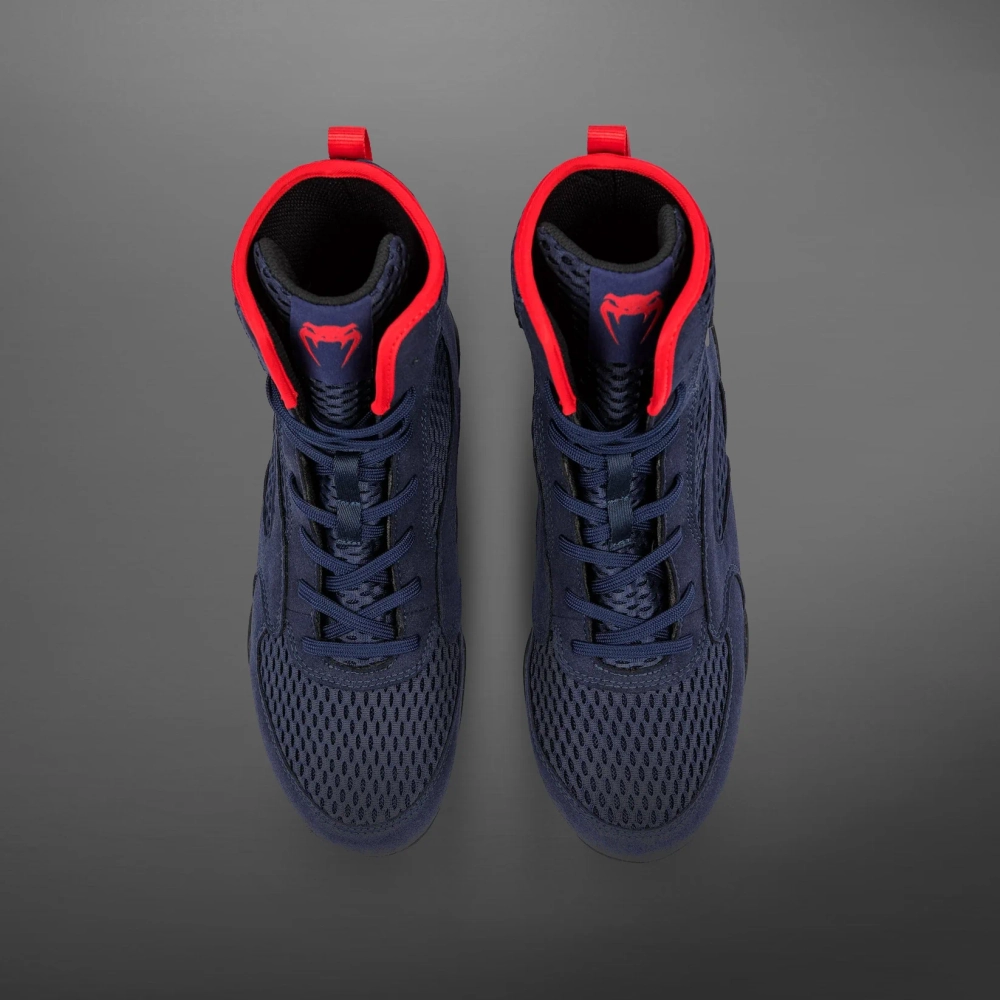 Боксёрки Venum Contender - Navy Blue/Red