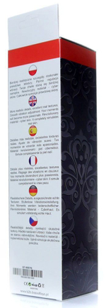 Прозрачный вибратор Juicy Jelly - 22 см. (Цвет: прозрачный)