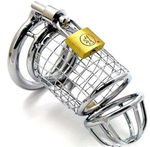 Серебристый сетчатый пояс верности на замочке (Цвет: серебристый)