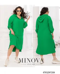 Платье 2384-зеленый Minova