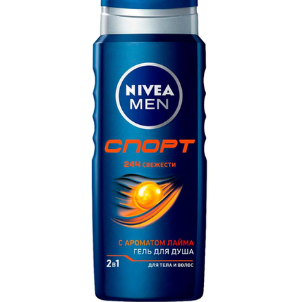 Гель для душа Nivea Спорт с ароматом лайма 500 мл