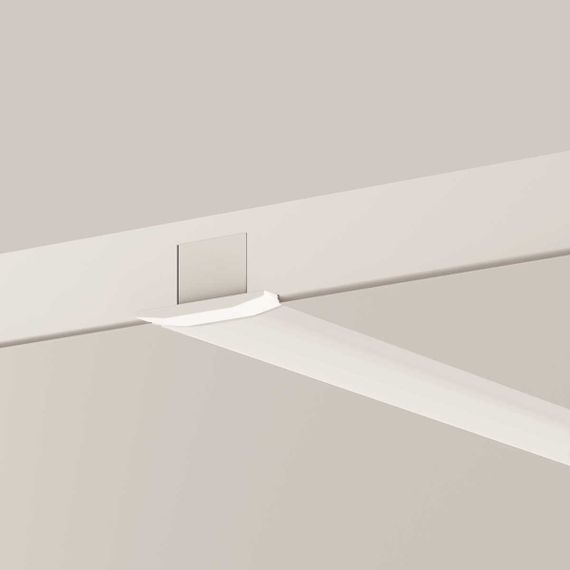 Алюминиевый профиль скрытого монтажа 16x8 (Серебро, 2 м), ALM-0808-S-2M Maytoni Led Strip 636021