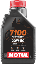 Моторное масло синтетическое MOTUL 7100 4T 20W50