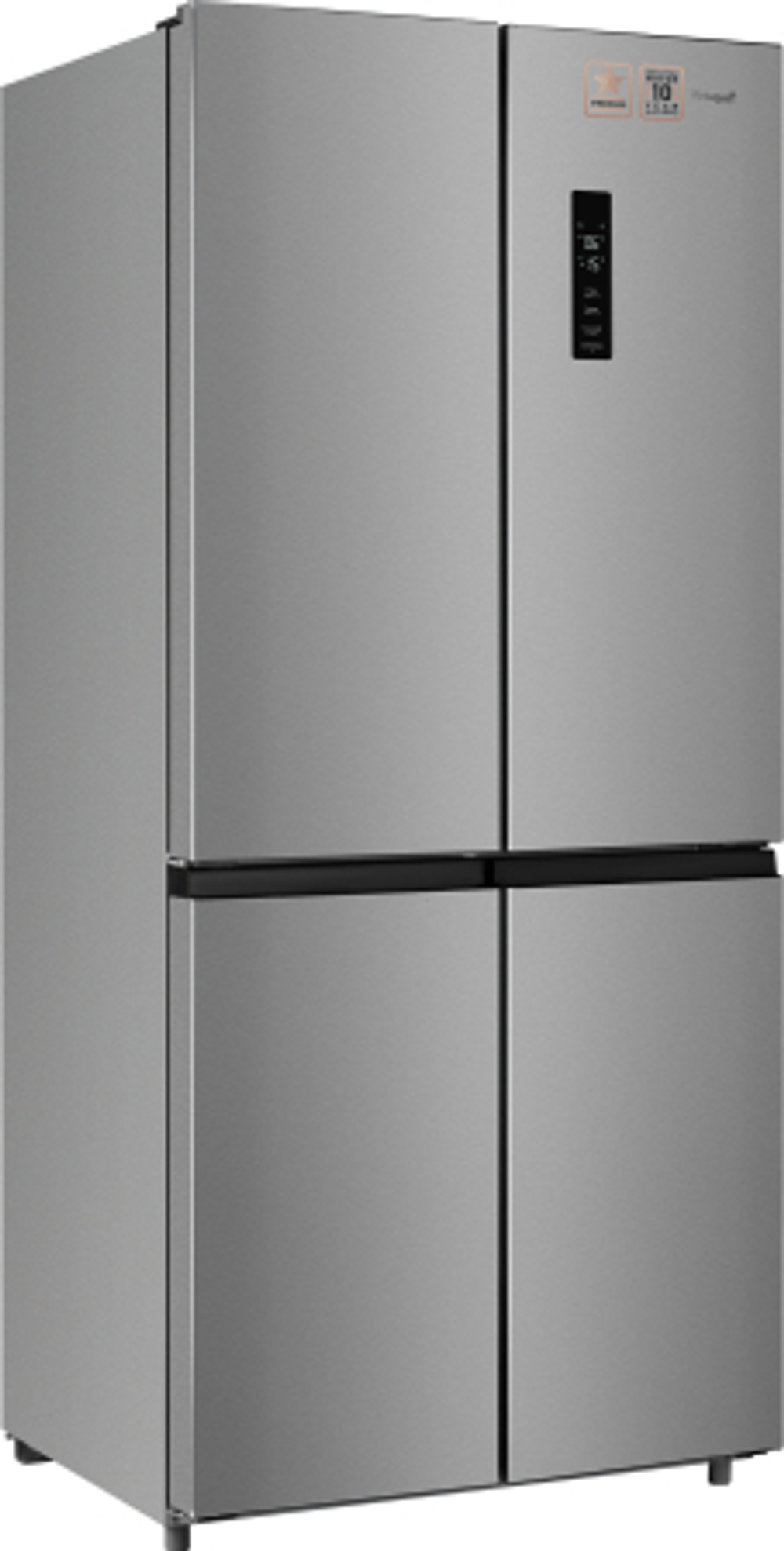 Холодильник Weissgauff INOX WCD 590 INVERTER NO FROST