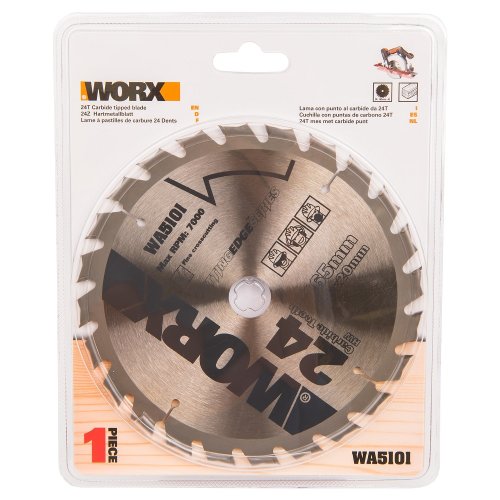 Диск п/п WORX WA5101 165*1.6*20 твердосплавный