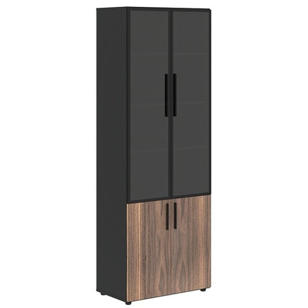 Шкаф комбинированный со стеклом VELION VENEER