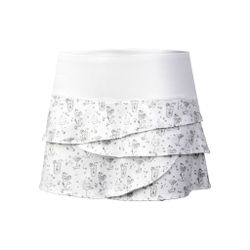 Женская теннисная юбка Lucky in Love Fiesta Scallop Skirt Women - White
