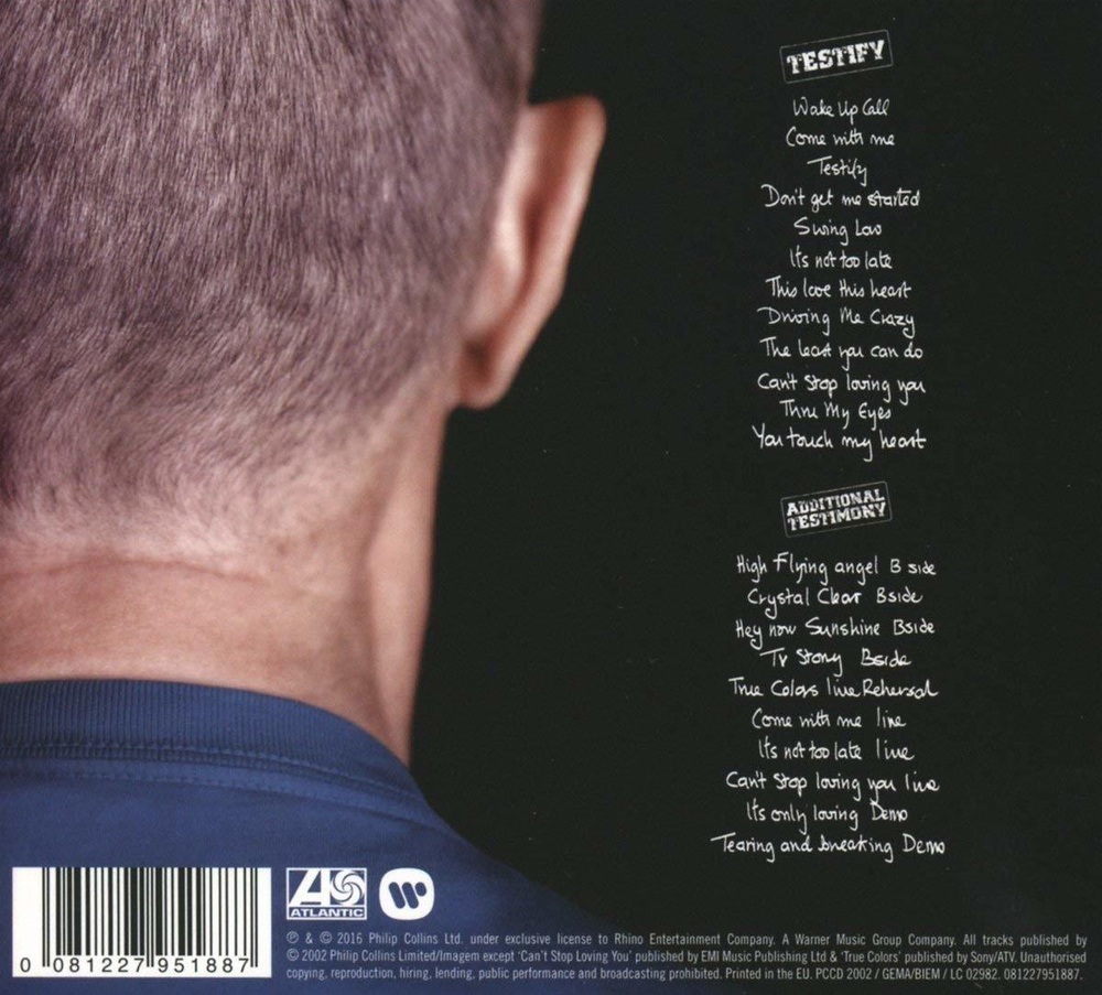 Phil Collins / Testify (2CD)