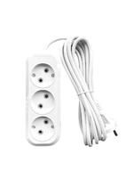Удлинитель сетевой универсальный на 3 розетки.
