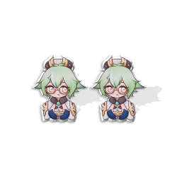 Серьги гвоздики "Genshin Impact / Геншин" (Персонажи)
