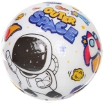 Мяч 6,3 см «Космонавт» (антистресс) попрыгун, микс СТИКЕР НА ШОУ-БОКС