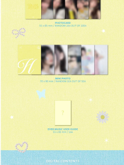 Альбом HITGS - THINGS WE LOVE : H 1st Single Album EVER 2 Version SET
