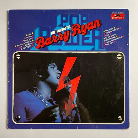 Винтажная виниловая пластинка LP Pop Power Fantastic Barry Ryan (Germany 1976)
