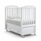 Детская кроватка с продольным маятником Гандылян Дени Белая
