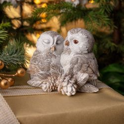 СТАТУЭТКА "СОВУШКИ" 11,5Х9,5Х9 СМ