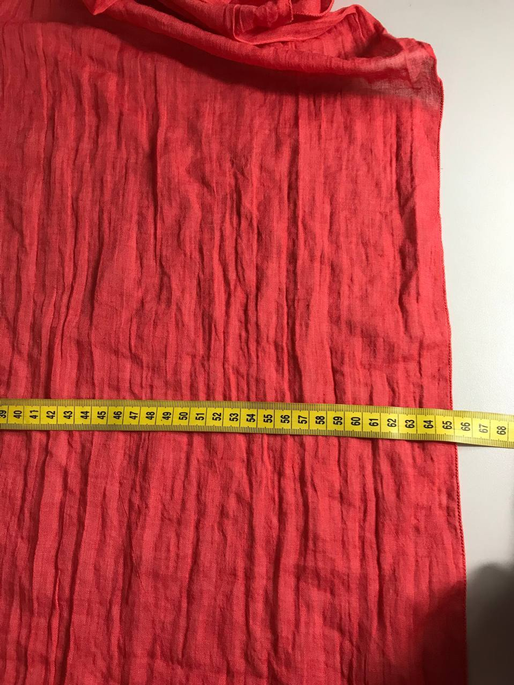 Палантин однотонный