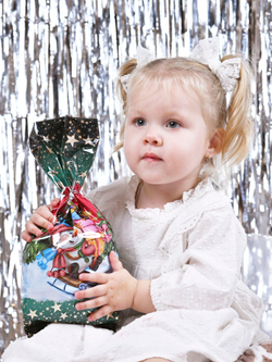 Сладкий новогодний подарок "Снегопад" 600гр