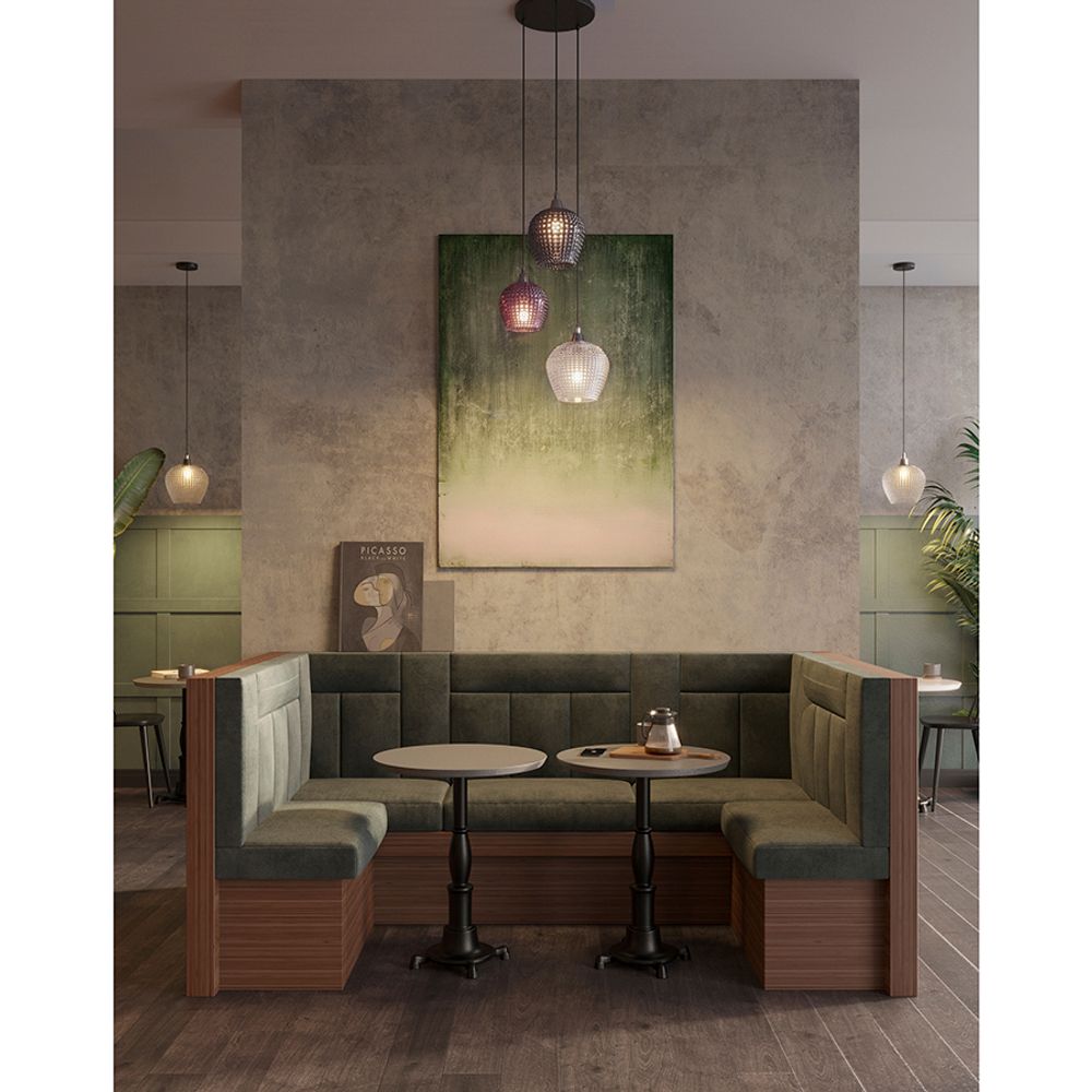 Светильник подвесной Aurora, Ø24 см, прозрачный