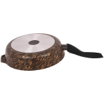 Сковорода глубокая 26см со съемной ручкой и стекл. крышкой «Грация» (черный/золото) сгчз262а