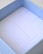 Квадратный футляр «Романтика. Незабудки №2» под серьги