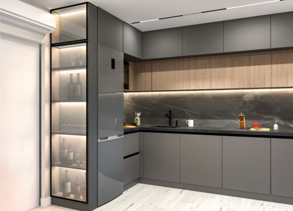 Примеры современных кухонь в дизайне из интернета