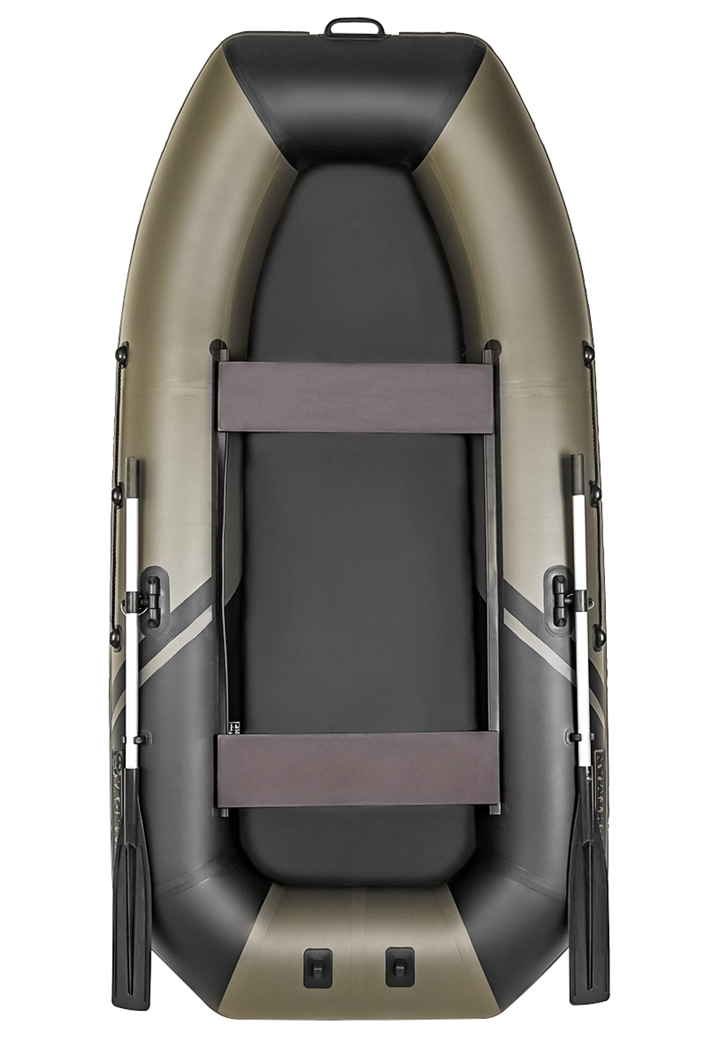 YACHTMAN-280 (Яхтман) хаки-черный (лодка ПВХ с усилением)