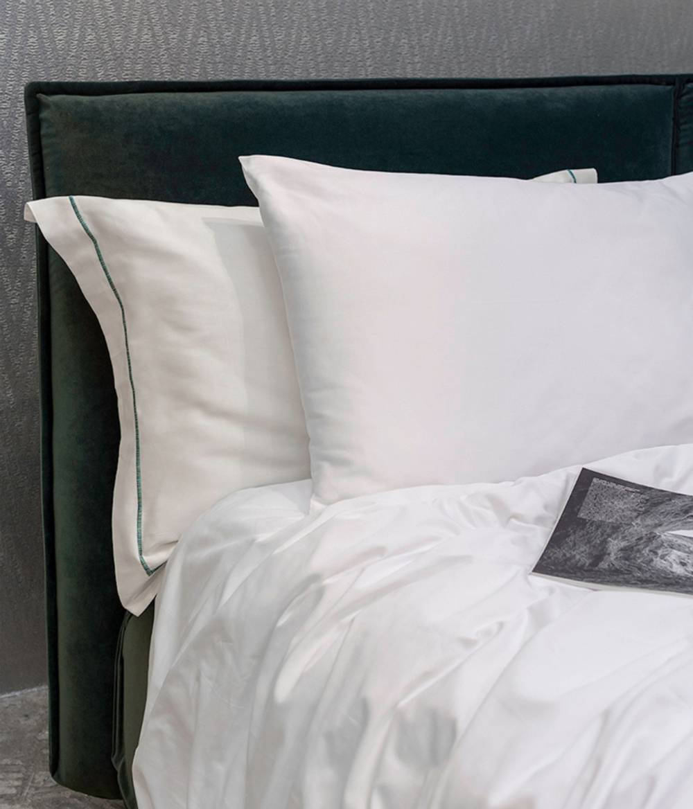 Постельное белье 1.5 спальное Decoflux Solid Optical White