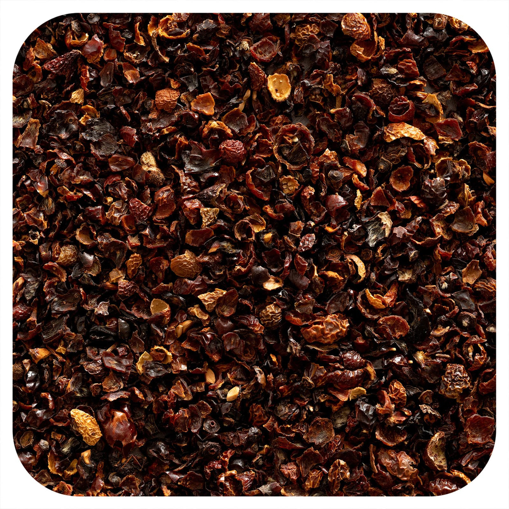 Frontier Co-op, органический шиповник без косточек, нарезанный и просеянный, 453 г (16 унций)